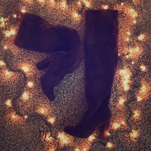 Over the knee boots